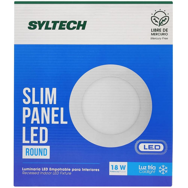 Luminaria Led Slim Panel Empotrable 18W 6500K