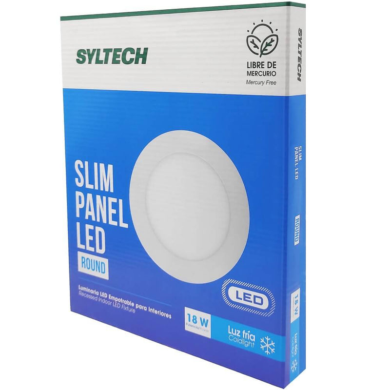 Luminaria Led Slim Panel Empotrable 18W 6500K