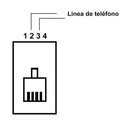 Toma de Teléfono Quinziño