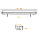 Gabinete para Tubos Led T8