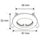 Spot Acento Empotrable Alezio 2"