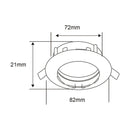 Spot Acento Empotrable Andora 3"