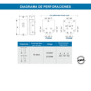 Centro de Carga para Intemperie 2 Polos Nema 3R