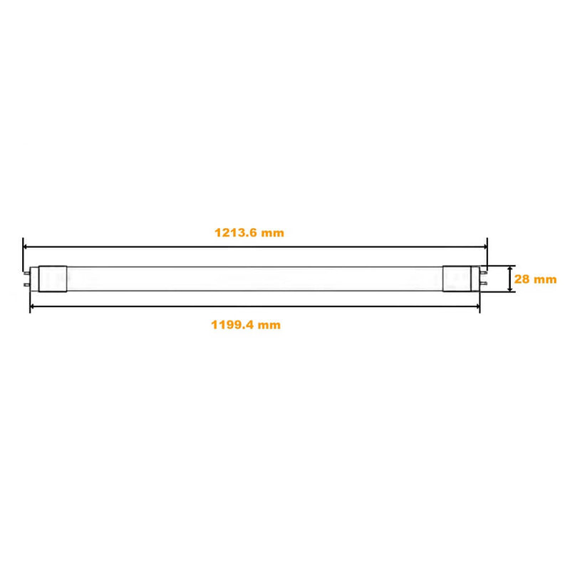 Tubo Econo Led  T8 14W